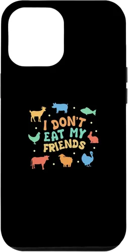 Vista 26 de Goat Pig Fish Friends Design for Vegan People Case for iPhone 16