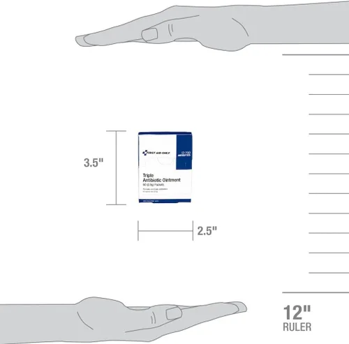 Vista 2 de First Aid Only - ungüento antibiótico triple, 60 por caja