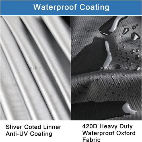 Vista 3 de Funda para carrito de palomitas de maíz, impermeable, 420D, cubierta a prueba de polvo, compatible con máquina de palomitas de maíz West Bend, 11.7