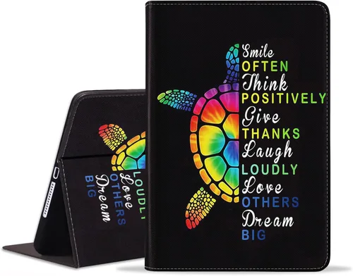 Vista 9 de Funda para Samsung Galaxy Tab A8 de 10.5 pulgadas 2022 (Modelo: SM-X200/X205/X207) - Funda delgada de piel sintética con función de apagado