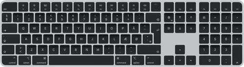 Vista 9 de Apple - Teclado Magic Keyboard con Touch ID y teclado numérico: Inalámbrico, Bluetooth, recargable. Funciona con computadoras Mac con Apple Silicon