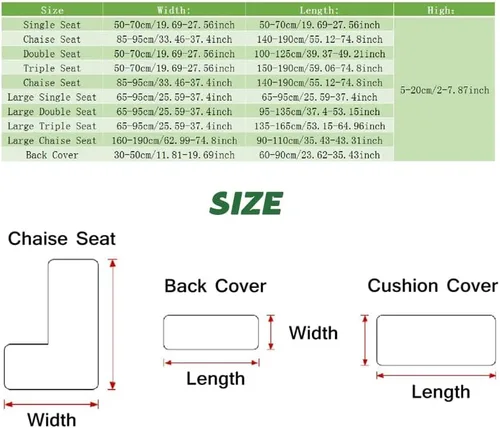 Vista 6 de Funda de terciopelo para sofá separada, fundas de sofá para sofá de 2 cojines, súper elásticas, resistentes al desgaste, protector de muebles