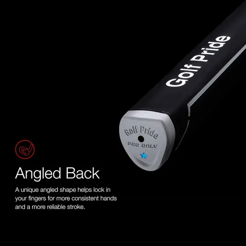 Vista 4 de Golf Pride Pro Only Golf Grip - Putter Grip for Hand Placement - All-Rubber Construction for Firm Feel - Traditional Streamlined