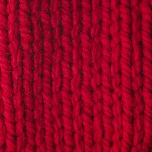 Vista 4 de Ovillo sólido Bernat Softee Chunky, Acrílico, Rojo Berry, Paquete de 1