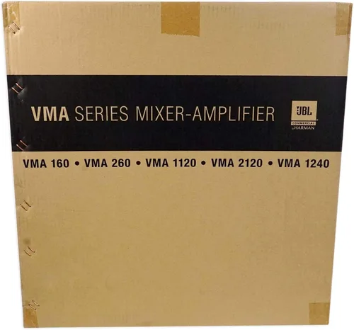 Vista 5 de JBL Mezclador/amplificador profesional VMA160 de 5 entradas y 60 vatios