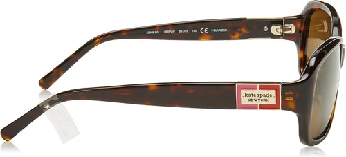 Vista 3 de Kate Spade New York Gafas de sol rectangulares Annika para mujer