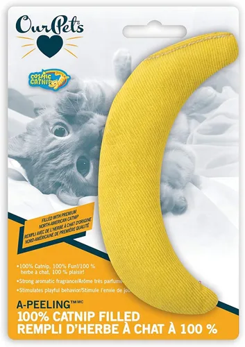 Vista 3 de OurPets Juguete para Gatos 100% Relleno de Cosmic Catnip