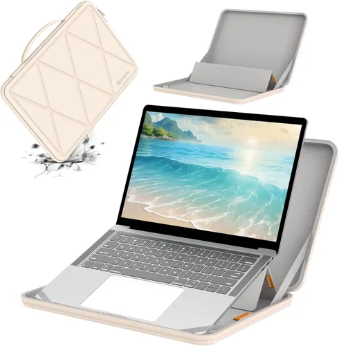 Vista 12 de Smatree MS51 - Funda protectora rígida de EVA con soporte compatible con Apple iPad Air M3 2025/M2 2024, iPadPro M4 2024, compatible con iPad
