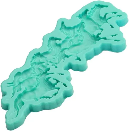 Vista 9 de Molde de silicona para hornear moldes de resina epoxi para moldes de pastel de chocolate para gelatinas (A)