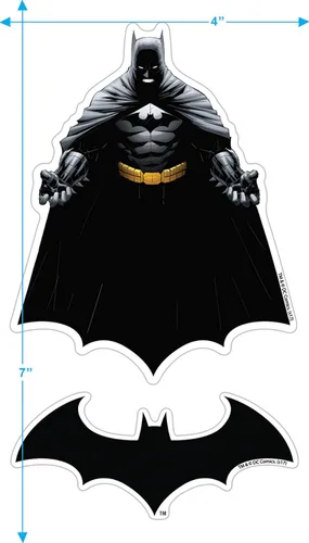 Vista 6 de Popfunk Sudadera clásica con capucha y logotipo de Batman Bat Hush