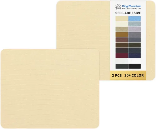 Vista 57 de KING MOUNTAIN Parche de reparación de lona de 9 x 11 pulgadas, 2 piezas, parche de tela impermeable autoadhesivo para sofás, tiendas de campaña