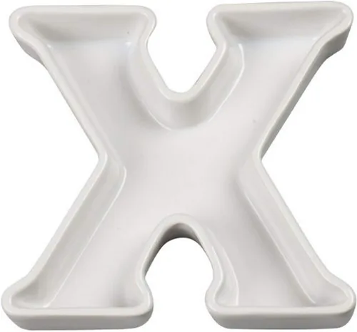 Vista 20 de Plato de cerámica con diseño de carta de amor Ivy Lane, color blanco, 6 - pulgadas, Blanco