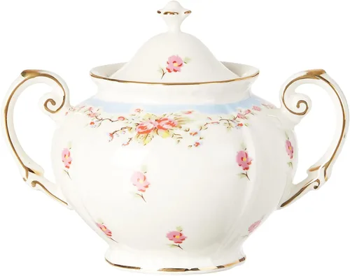 Vista 5 de Juego de té de 11 piezas de porcelana clásica Gracie China, Azul