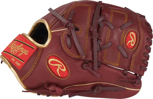 Vista 2 de Rawlings Guante de béisbol serie R9 Varios tamaños y colores Jerez Tela sólida de 2 piezas