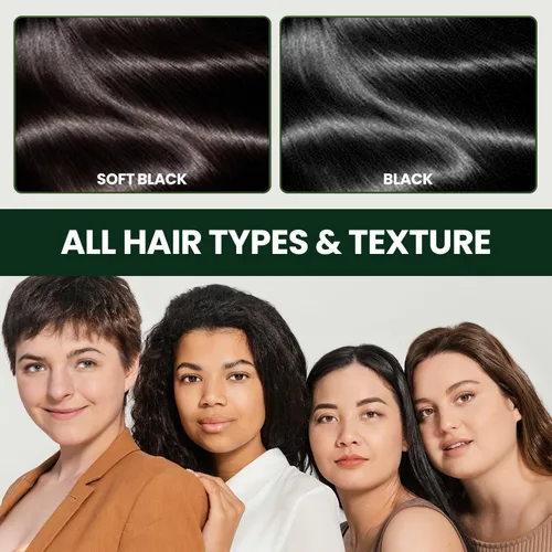 Vista 7 de Dongsung Herb Speedy Color Cream (marrón oscuro) - Tinte vegano de hierbas coreanas para el cabello, sin PPD, sin amoníaco, hipoalergénico