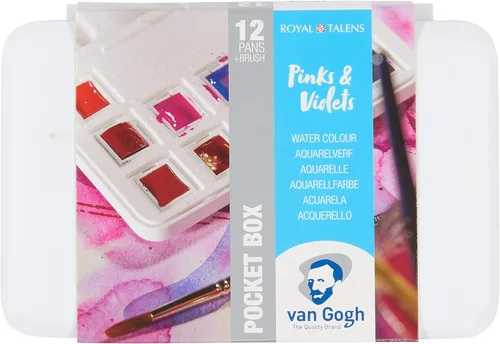 Vista 20 de Van Gogh - Juego de pinturas para acuarela, juego de tubos 10x10 ml