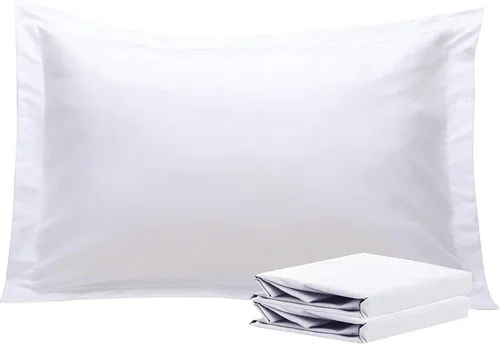 Vista 107 de NTBAY Fundas de almohada estándar, paquete de 2 fundas de almohada de microfibra cepillada de 20 x 26 pulgadas, súper suaves y acogedoras