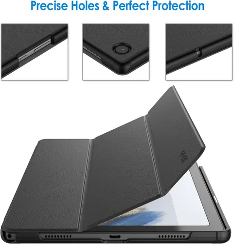 Vista 5 de JETech Funda para Samsung Galaxy Tab A8 de 10.5 pulgadas 2022 (SM-X200/X205/X207), cubierta protectora con soporte delgado y ligero para tablet
