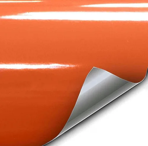 Vista 2 de VViViD Rollo de Cinta de Vinilo Adhesiva con Liberación de Aire Naranja Brillante para Rayas (1 pulgada x 20 pies)