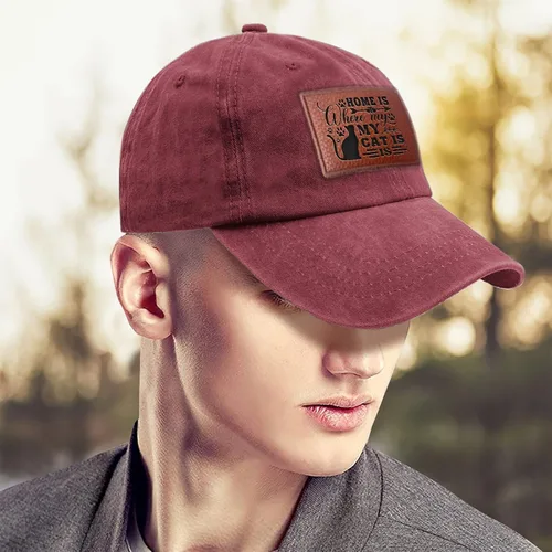 Vista 4 de Small Town Strong USA Ball Cap Trendy Cool Caps Gifts for Daughter Who Like Engraved,Workout Cap Suitable for