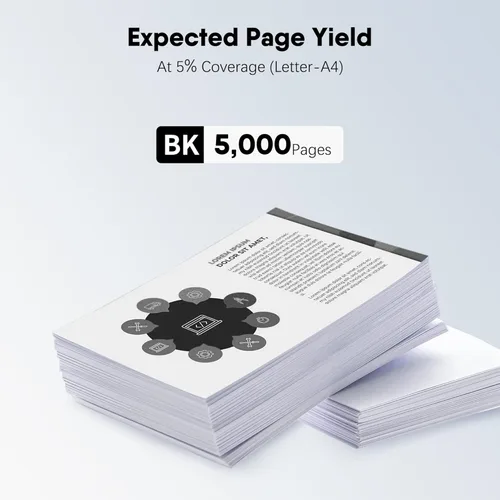 Vista 3 de Cartucho de tóner 501H compatible con Lexmark 50F1H00 para MS310 MX310 MS410 MX410 MS510dn MX510 MS312dn MS315dn MS610dn MS415dn MX511 MX611 500HA