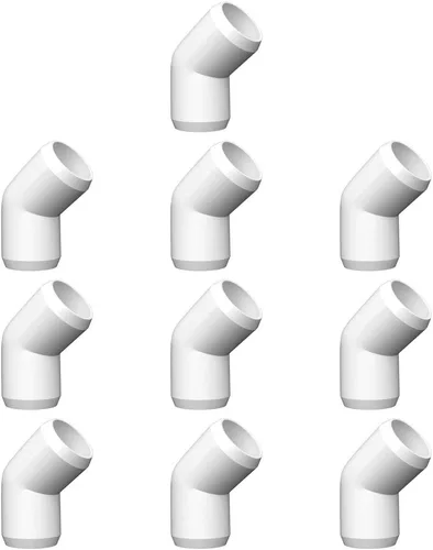 Vista 24 de Accesorios de PVC de 1 pulgada (paquete de 10) de 3 vías (paquete de 10) para muebles, conector de codo de 1 pulgada, resistente para muebles