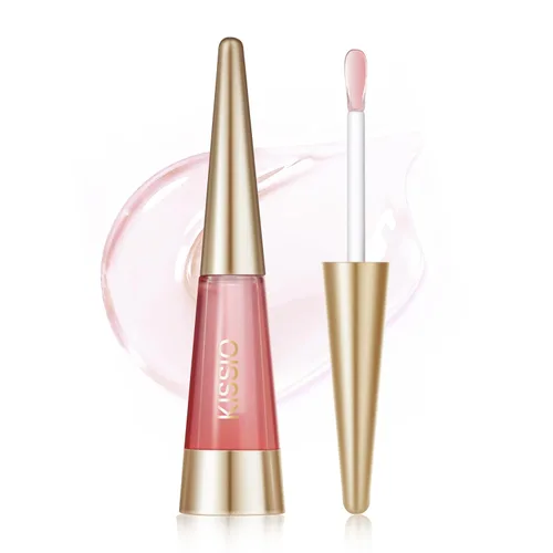 Vista 14 de KISSIO Rellenador de Labios, Lápiz Labial Brillante para Rellenar Labios, Embellecedor de Labios, Suero de Labios con Extractos de Plantas, Lápiz