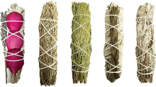 Vista 10 de TOMOKO - Producto de salvia blanca para purificación (6 Salvia Floral)