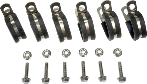 Vista 7 de Dorman 819-845 Línea de combustible trenzada de acero inoxidable flexible frontal compatible con modelos seleccionados Chevrolet/GMC (OE FIX)