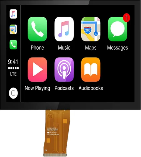 Reemplazo profesional de 8.4 pulgadas Uconnect 4C UAQ LCD Monitor pantalla táctil, navegación por radio, nuevo reemplazo OEM apto para Jeep Dodge