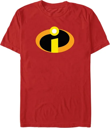 Vista 6 de Disney Pixar - Camiseta de disfraz con logotipo de Los Increíbles Negro/Rojo