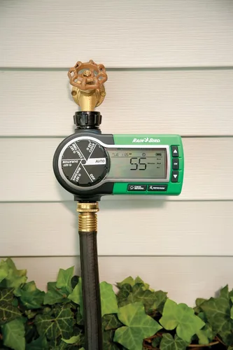 Vista 10 de Rain Bird 32ETI Kit de sistema de rociadores automático fácil de instalar en tierra