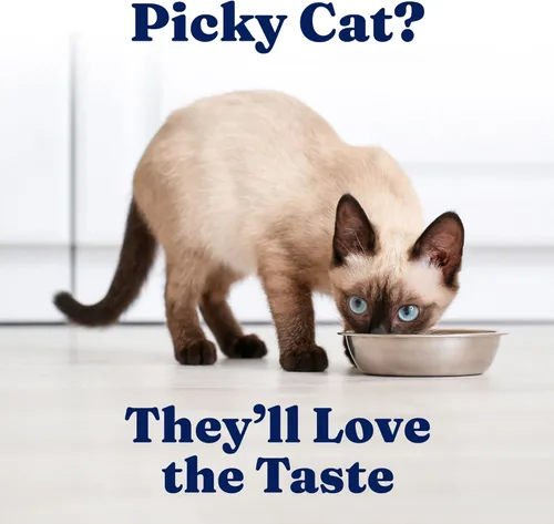 Vista 8 de Solid Gold comida húmeda para gatos desmenuzada con salsa - Alimento enlatado para gatos hecho con atún real - Sin granos de los Cinco Océanos