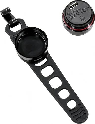 Vista 6 de CATEYE ORB - Luz de seguridad recargable USB – Luz LED intermitente para bicicleta de alta visibilidad, múltiples modos de iluminación, diseño