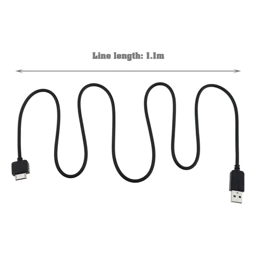 Vista 4 de The Lord of the Tools Cable de carga USB de repuesto compatible con modelos PS Vita 1000 2 en 1, cable de carga de datos USB, accesorios
