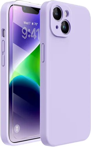 Vista 327 de Miracase Funda ultradelgada diseñada para iPhone SE 2022 (3ª generación)/iPhone SE 2020 (2ª generación)/iPhone 7/iPhone 8 con protector de pantalla