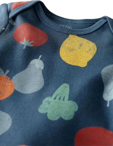 Vista 2 de Carters Baby 3-Pack Organic Cotton Short-Sleeve Rib Bodysuits