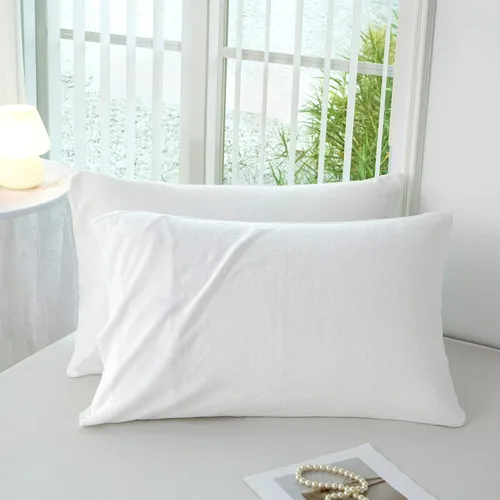 Vista 9 de MILDLY Funda de almohada súper suave – Fundas de almohada ligeras de microfibra lavada, tamaño King, color gris, 2 unidades, fácil cuidado