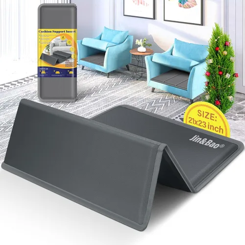 Vista 22 de Jin&Bao Soporte de cojín de sofá para flacidez, cojín de sofá de madera maciza resistente, soporte de 21 a 45 pulgadas para sofá biplaza, soporte