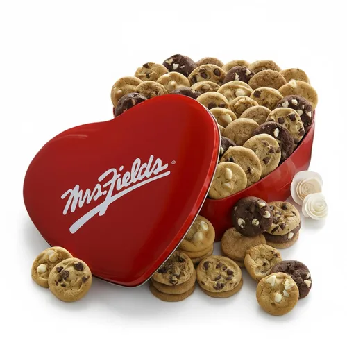 Vista 9 de Mrs. Fields Cookies El tamaño exclusivo Nibbler-Bite incluye 5 sabores diferentes, 30