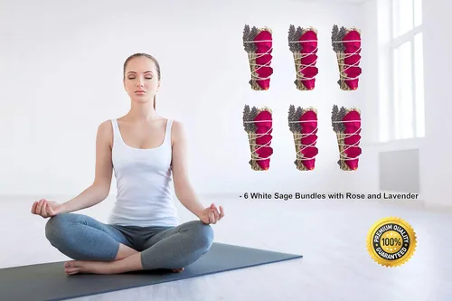 Vista 2 de TOMOKO - Producto de salvia blanca para purificación (6 Salvia Floral)