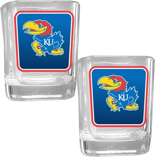 Vista 26 de Siskiyou Sports NCAA unisex Square Glass Shot Glass Set