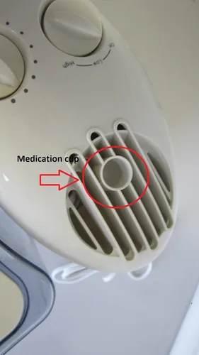 Vista 8 de Optimus U-32030 Humidificador cálido/niebla con sistema de vapor de efecto mecha, de 3.5 galones