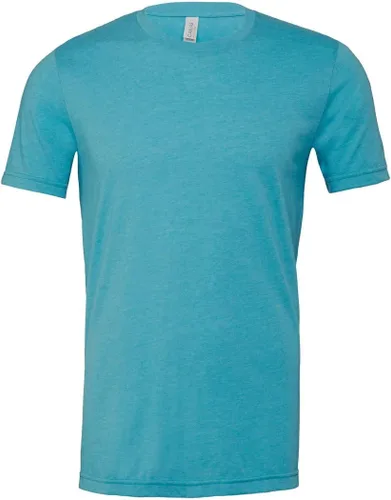Vista 24 de Bella + Canvas Camiseta unisex de punto Heather CVC para adultos Gris jaspeado (Athletic Heather Gray)