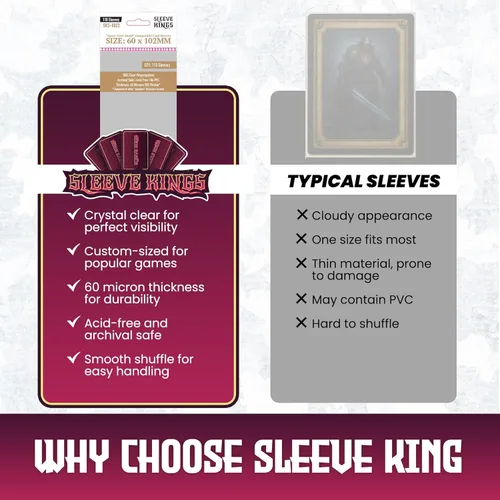 Vista 68 de Mangas cuadradas medianas (2.559 x 2.559 in) paquete de 110, 60 micras