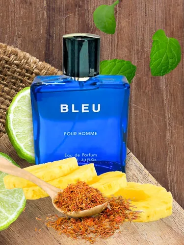 Vista 3 de VERTIR HOMME BLEU BLUE EAU DE PARFUM 3.4 FL. Oz. Fragancia aromática amaderada para hombre.