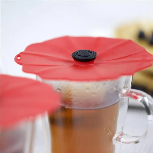 Vista 3 de Colección Poppy de Charles Viancin, 4 pulgadas, Rojo