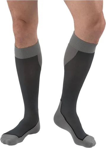 Vista 15 de Calcetines a la rodilla Jobst Sport, 20-30 mmHg 7529000-P, S, Blanco/Gris, 1