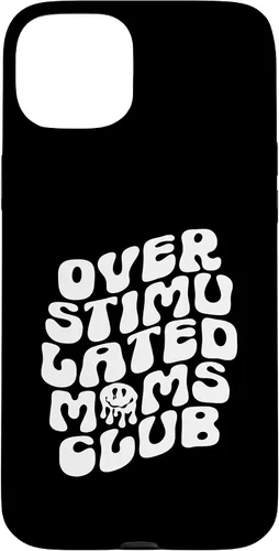 Vista 9 de Groovy Overstimulated Moms Club Funny Trendy Mom Case for iPhone 17