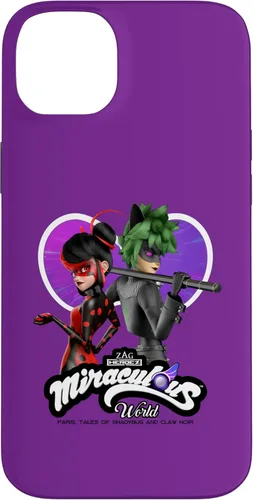 Vista 15 de Miraculous Ladybug Cat Noir Tales of Shadybug and Claw Noir - Carcasa para iPhone 17